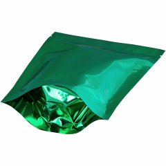 Пакет Дой-Пак 15*22,5(+4)см, Металл/PET/БОПП (зеленый) - фото 2