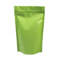Пакет Дой-Пак 160*250(+45)мм, Металл/PET/БОПП (салатовый-матовый) П367