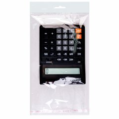Полипропиленовый пакет 20*30см, 25мкм, с белым еврослотом, клапаном и скотчем - фото 2