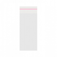 Пакет БОПП 12*25см, 25мкм, с клапаном и скотчем, 100 шт./уп.