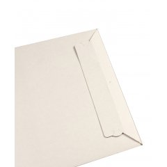 Конверт из картона 29,5×37,5 см, А4++, с клеевым клапаном, белый - фото 3