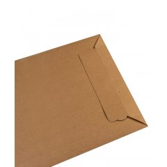 Конверт из картона 24×31,5 см, А4, с клеевым клапаном, коричневый - фото 3