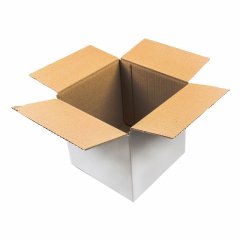 Гофрокороб 180*180*180мм, Т-23, бел/бур