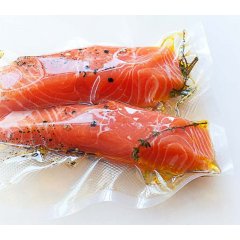 Вакуумный пакет рифлёный 18×18 см, 90 мкм, ПА/ПЭ - фото 5