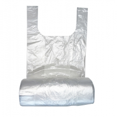 Пакет Майка 26см(+16)*42см, 16,2мкм, прозрачная, в рулоне 580шт. (без втулки)