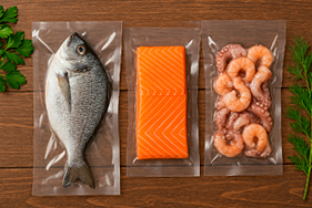 Вакуумные пакеты для рыбы и морепродуктов